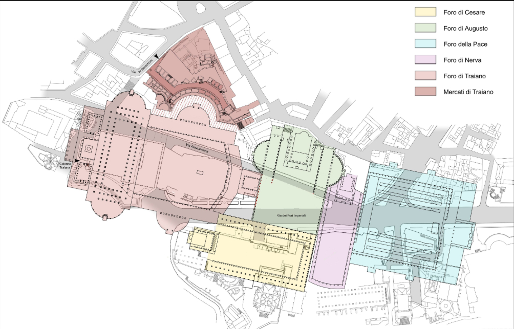 foro-romano-mapa